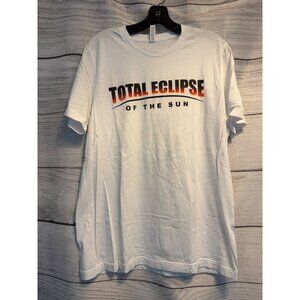NWOT Bella+ Canvas Mens Music City Solar Eclipse Nashville Graphic T-Shirt Size